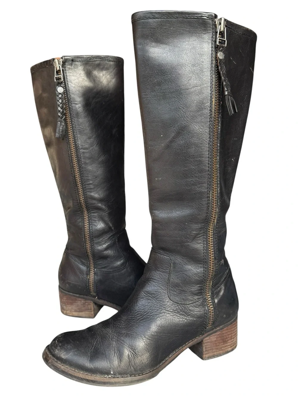 || LUCKY BRAND || KNEE HIGH ALL LEATHER BOOTS